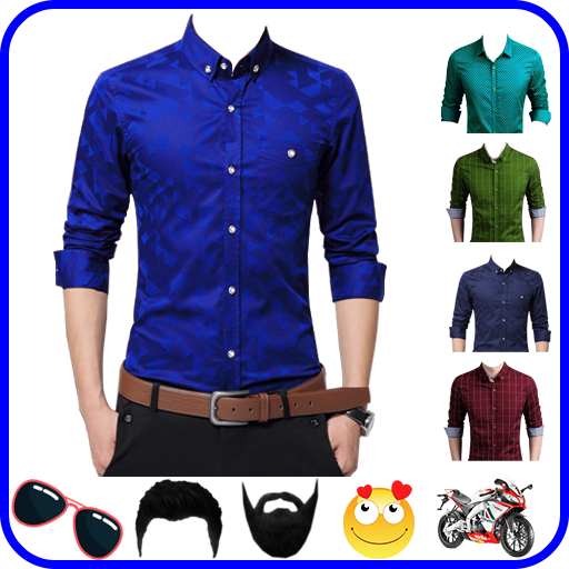 Men Formal Shirt -Photo Editor icon