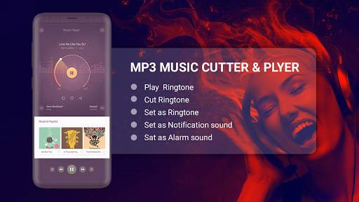 Mp3 Music Download Player Cutter & Ringtone Maker screenshot 1
