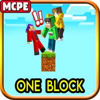 One Block Survival Skyblock Map for Minecraft PE