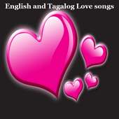 English and Tagalog Love songs on 9Apps