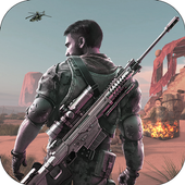 Mountain Sniper Commando Shooting - FPS 3D War icon