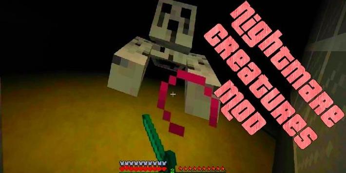 Nightmare Creatures Mod Minecraft screenshot 1