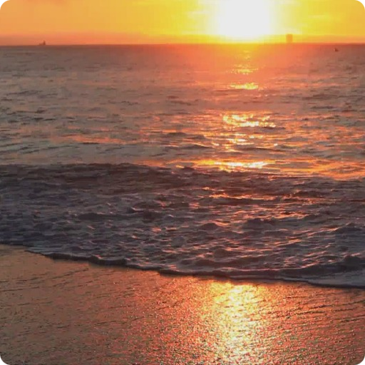 Sunset Beach Live Wallpaper HD icon