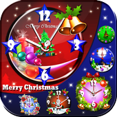 Christmas countdown clock live wallpaper icon