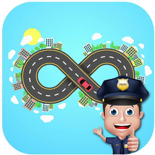 Highway Circle: Try Not To Crash the Car Loop Game icon