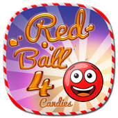 Red Ball 4 Candies icon