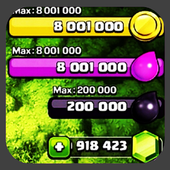 Free Gems and coins cheat for coc New 2017 (Prank) icon