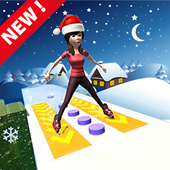Roller Skating Girls 3D icon
