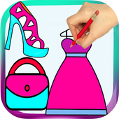 How To Draw Women's Shoes icon