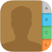 Contact for iPhone 8 style icon