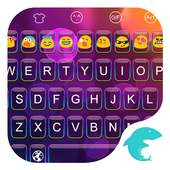 Emoji Keyboard-Colorful Bubble