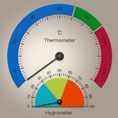 Thermometer&amp;Hygrometer(Dialplate) icon