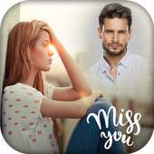 Miss You Photo Frame