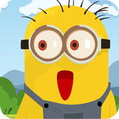 Minion Love Banana icon