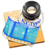 Rain clouds AiType Theme icon