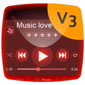 Music love Music Player Theme icon
