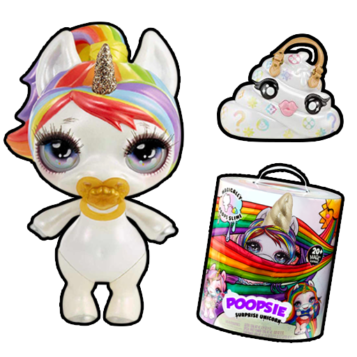 Unicorn Poop: Doll Slime Surprise Simulator icon