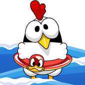 Ninja Chicken Beach icon