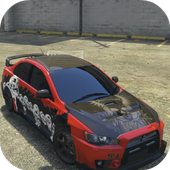 Lancer Evo Driving Simulator icon