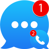 Messenger for Messages &amp; Video Chat All in one icon