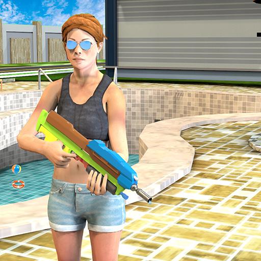 Summer Fun Water Pool Party Shooting Game icon