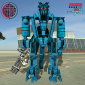 Helicopter Robot Transform War – Air robot games icon