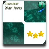 Geometry Dash Piano Tiles Game - Music Theme Songs icon