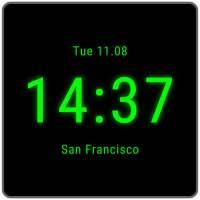 Clock on Homescreen  Live Wallpaper on 9Apps
