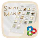 Simple man Go Launcher Theme icon