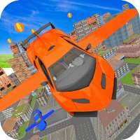 Futuristic Real Flying Car 3D