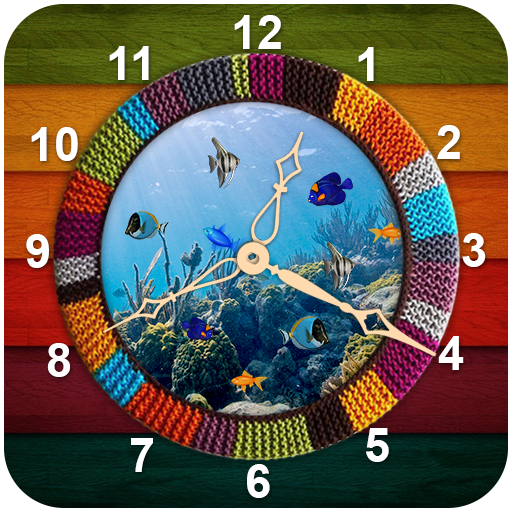 Clock Aquarium Live Wallpaper icon