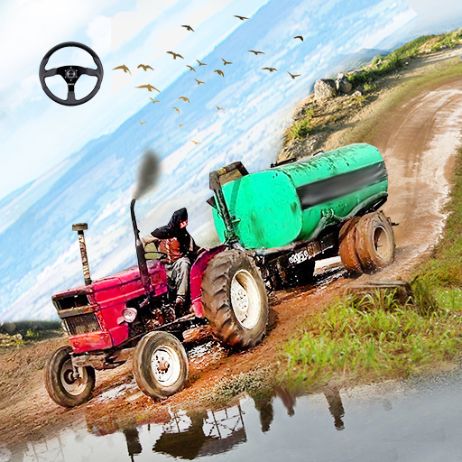 Tractor Trolley Free Cargo Game-Driving Simulator icon