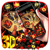 3D Card Gravity Theme😍 icon