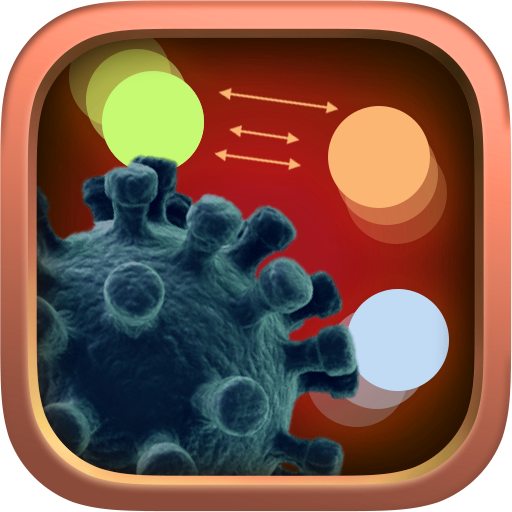 Social Distancing App - Simulation иконка