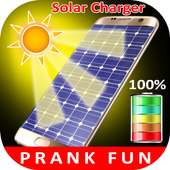 Solar Mobile Battery New Fast Charger Prank Fun on 9Apps