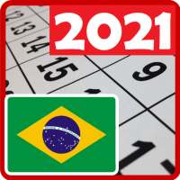 Calendário Brasil 2021 Grátis on 9Apps