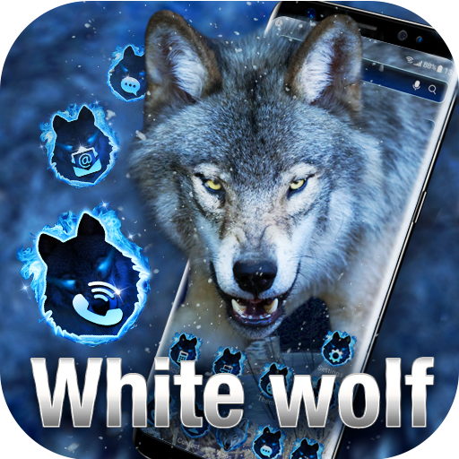 3D Wolf &amp;animal style launcher theme &amp;wallpaper icon