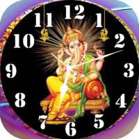 Ganesh Clock Live Wallpaper on 9Apps