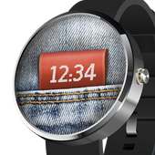 Watch Face Denim