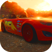 Mcqueen Lightning Racing car icon