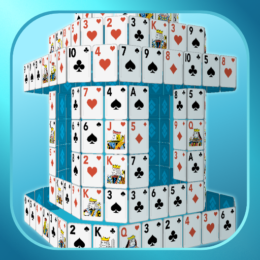 Card Stacking 3D icon