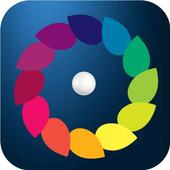 ट्रिक कलर स्विचिंग आइकन