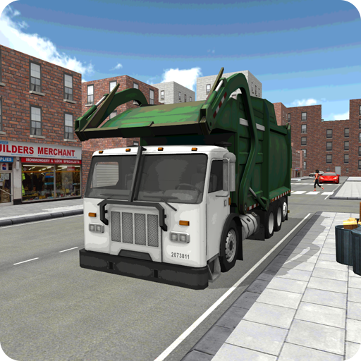 Heavy Garbage Truck City 2015 icon