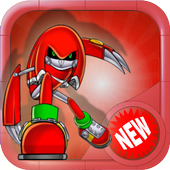 Knuckles super sonic robots world adventure icon