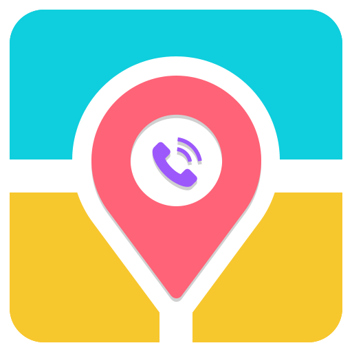 Caller name and Location info icon