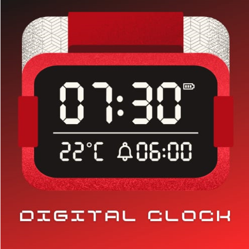 Digital Clock أيقونة