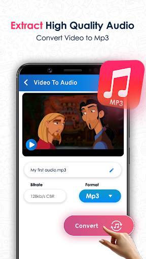 Video to Mp3 Converter/Mp3 Cutter/Video Downloader screenshot 1