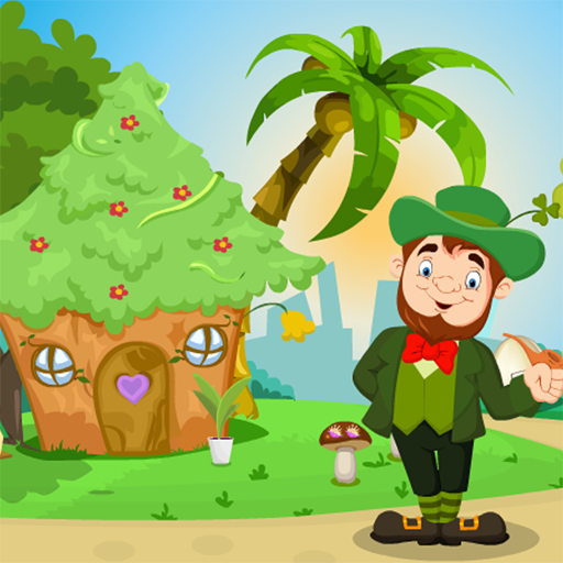 Cartoon Leprechaun Rescue Kavi Game-350 icon
