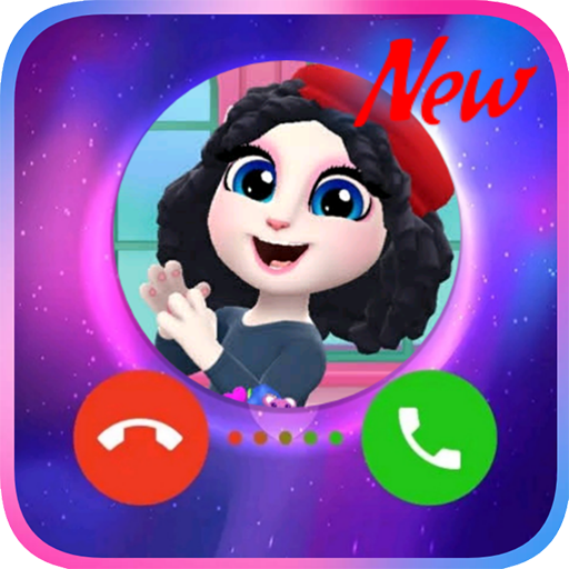 Angela's Talking Chat 📱 Fake Video Call icon