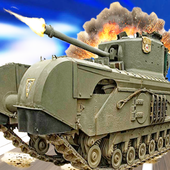 Angry Churchill -- Crash Cars icon